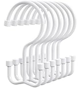 OEH Shower Curtain Hooks, 12 Pcs Shower Curtain Rings, Durable Shower Curtain Hooks Rust Proof, S...