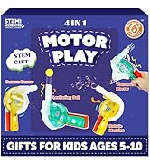 Butterfly Edufields 4in1 Motor Play Science Kit | Best Birthday Return Gifts for Kids Ages 5 6 7 ...