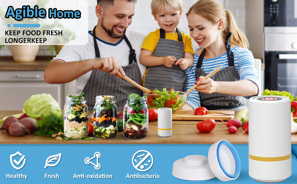 Electric Mason Jar Vacuum Sealer