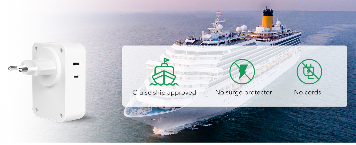 European Travel Plug Adapter