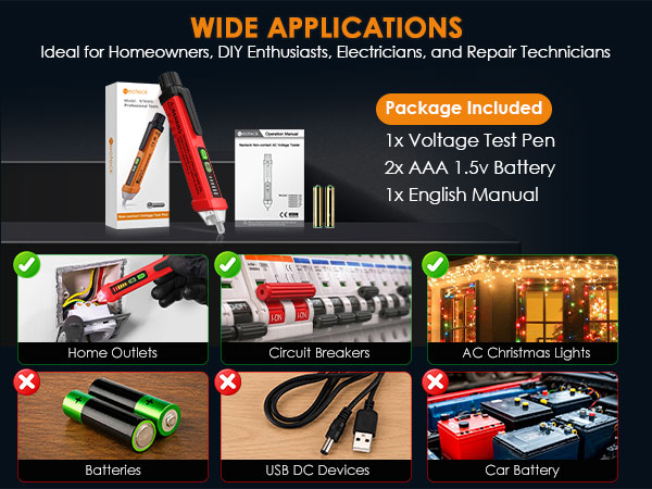 Complete Voltage Tester Kit