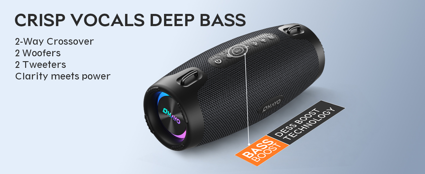 Loud Sound with Deep Bass
