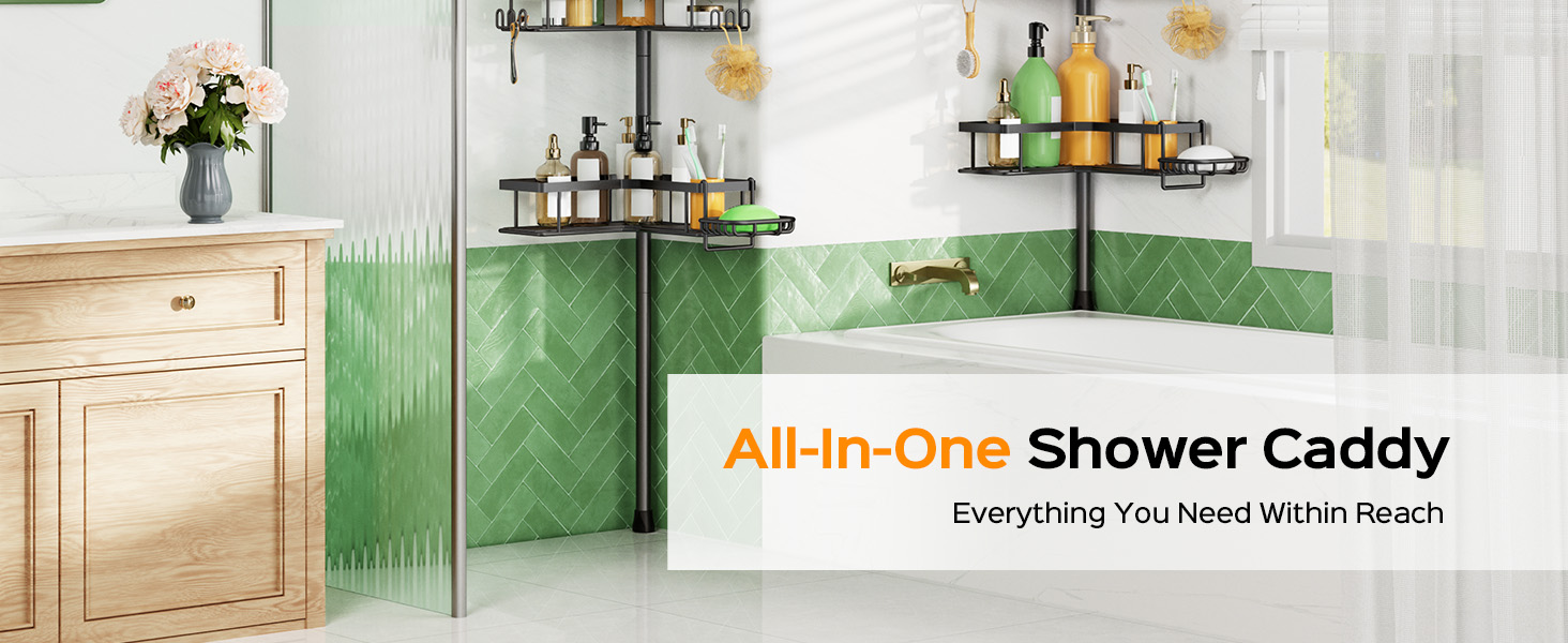 shower caddy corner
