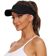Zando Sun Visor Hats for Women - Sports Quick Dry Adjustable Unisex Cap for Golf Tennis Picklebal...