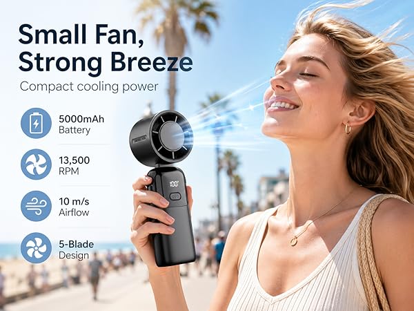 handheld fan S19