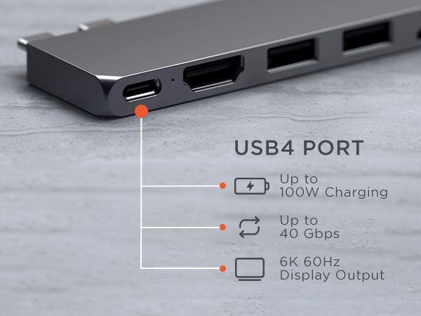 SATECHI SLIM PRO HUB 7 IN 1