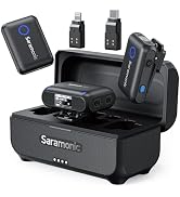 Saramonic BLINK500B2+ Wireless Lavalier Microphone for iPhone/Camera/Android, Detail-Rich Audio, ...