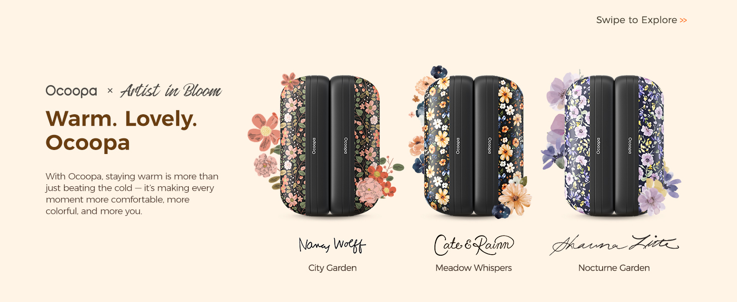 Student using rechargeable hand warmer in class, portable pocket heater winter essential.