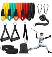 Davllin Baseball Resistance Trainer,Training Aid for Baseball Softball Pitchers,Interchangeable G...