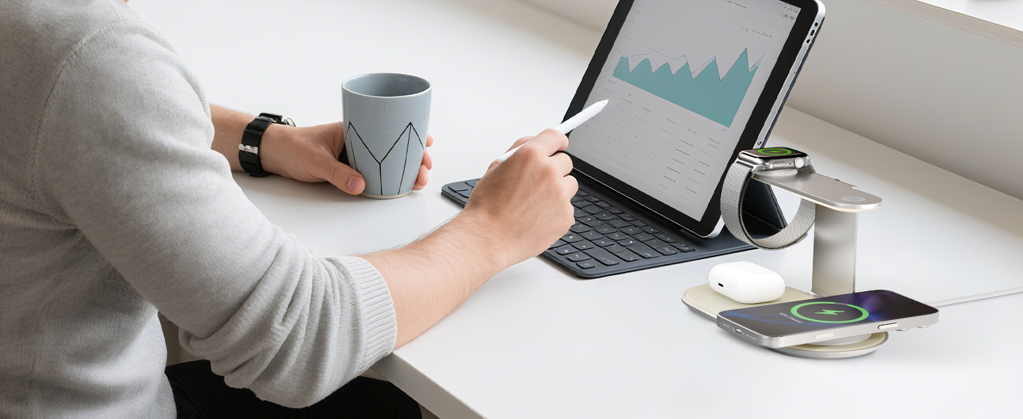 nightstand charging station