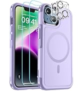 SUPFINE Magnetic for iPhone 14 Case(Compatible with MagSafe)(12FT Military Grade Drop Protection)...