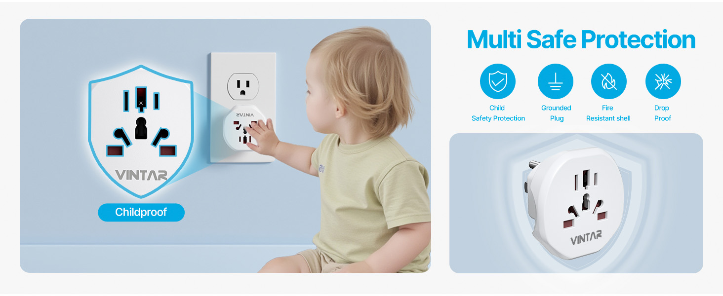 australia to usa plug adapter