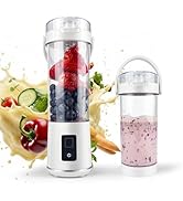 SUNHAIXIA Portable Blender - Citrus Juicer with Type-c Rechargeable (WHITE-BS-B01)