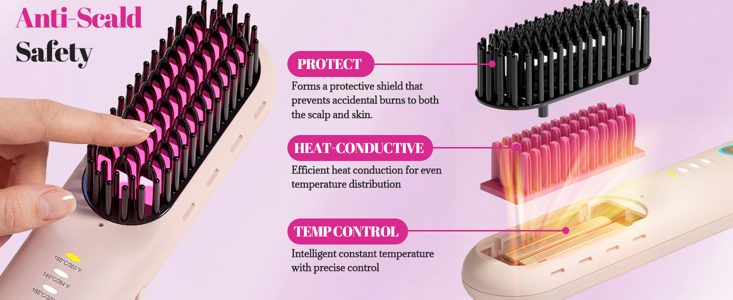Cordless Straightening Comb