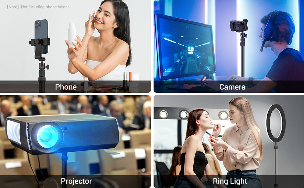 camera stand on table