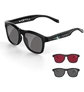 AI Translation Smart Glasses for Men and Women Powered by Chat GPT, Bluetooth Sunglasses with One...