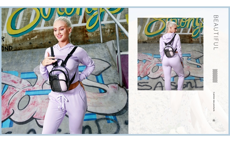 USPECLARE Clear mini packback