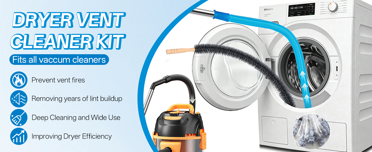 DRYER VENT CLEANER KIT