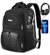 YAMTION School Backpack Teen Boy Men,Laptop Backpack Bookbag for High School College Students Wor...