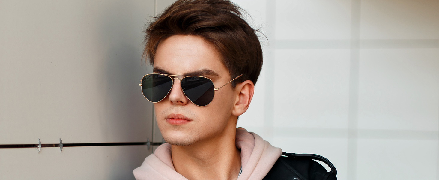 Aviator sunglasses for men