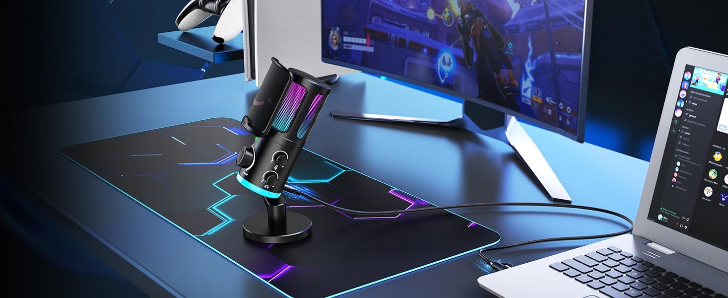 USB gaming microphone