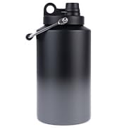 Kerilyn Insulated Gallon Jug with Handle, One Gallon, 128oz Stainless Steel, Large Double Vacuum ...