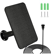 6W Solar Panel Charger for Blink Outdoor/Outdoor(3rd Gen)/XT XT2 Camera Solar Panel with 13.1ft W...