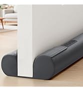 DailyCuddles Door Draft Stopper, Draft Stopper for Bottom of Door, 36” Under Door Draft Covers Ga...