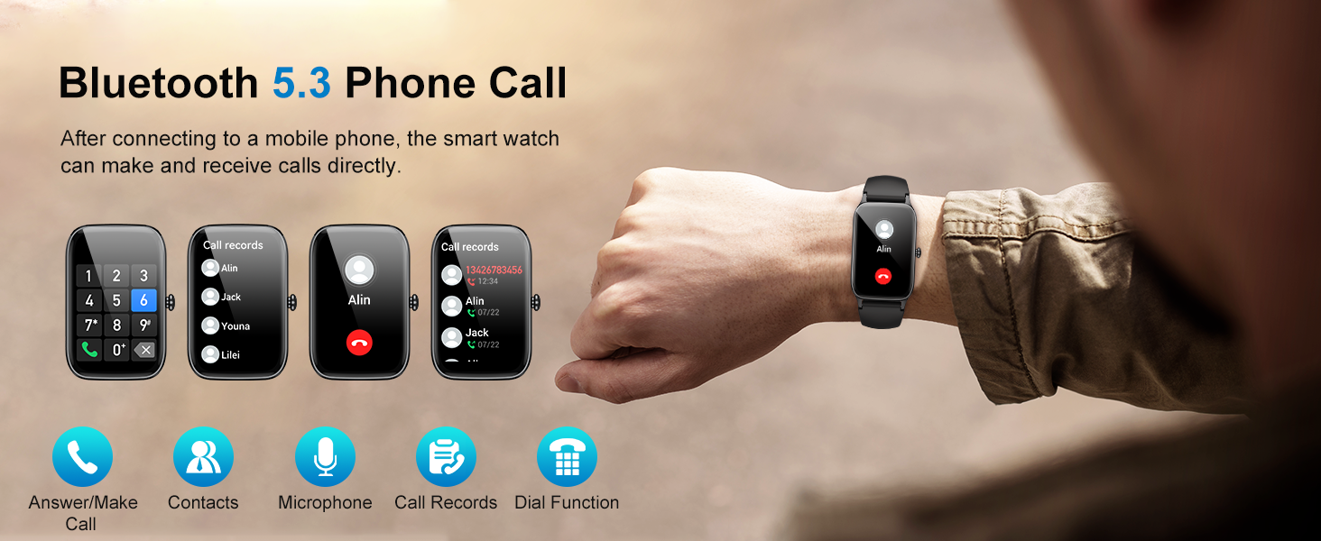smart watch watches for men women mens watches fitness tracker fitness watch android smart watch