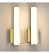 Aoceley 2-Pack Led Wall Sconces,18W 3000K Indoor Hardwired Dimmable Wall Light with Acrylic Lamps...