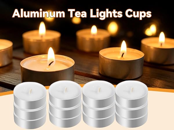 tea lights candles