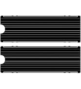 M.2 Heatsink SSD Cooler for PS5 PCIE NVME or SATA m2 2280 SSD Cooling(Black 2 Pieces)