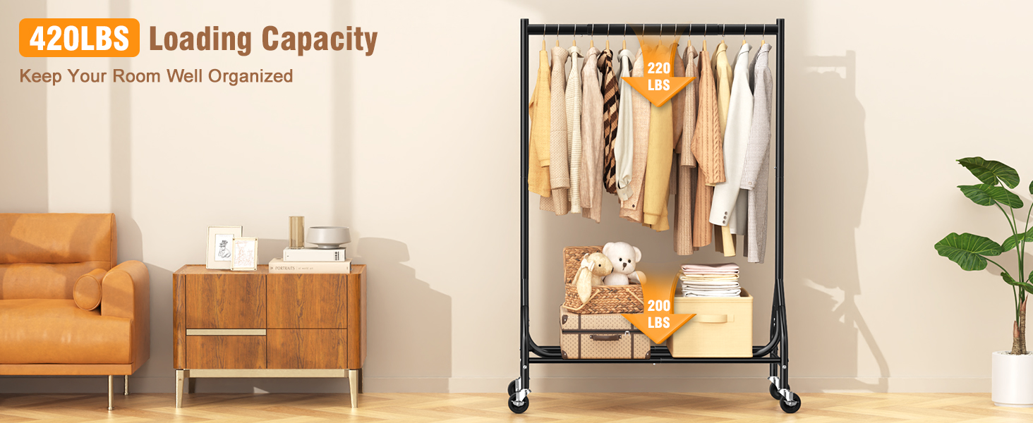clothes rack