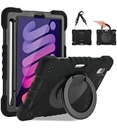 2024 New iPad Mini 7 Case (A17 Pro)/iPad Mini 6 Kids Case 2021,iPad Mini 7th/6th Generation 8.3-i...