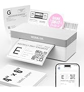 Rongta Shipping Thermal Label Printer, Bluetooth 4x6 Sticker Label Maker Wireless Shipping Label ...