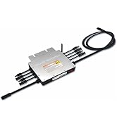 SOGTICPS 1200W Grid Tie Micro Inverter with WiF Communication Waterproof MPPT Stackable DC30-60V ...
