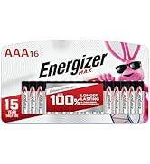 Energizer MAX AAA Batteries (16 Pack), Triple A Alkaline Batteries