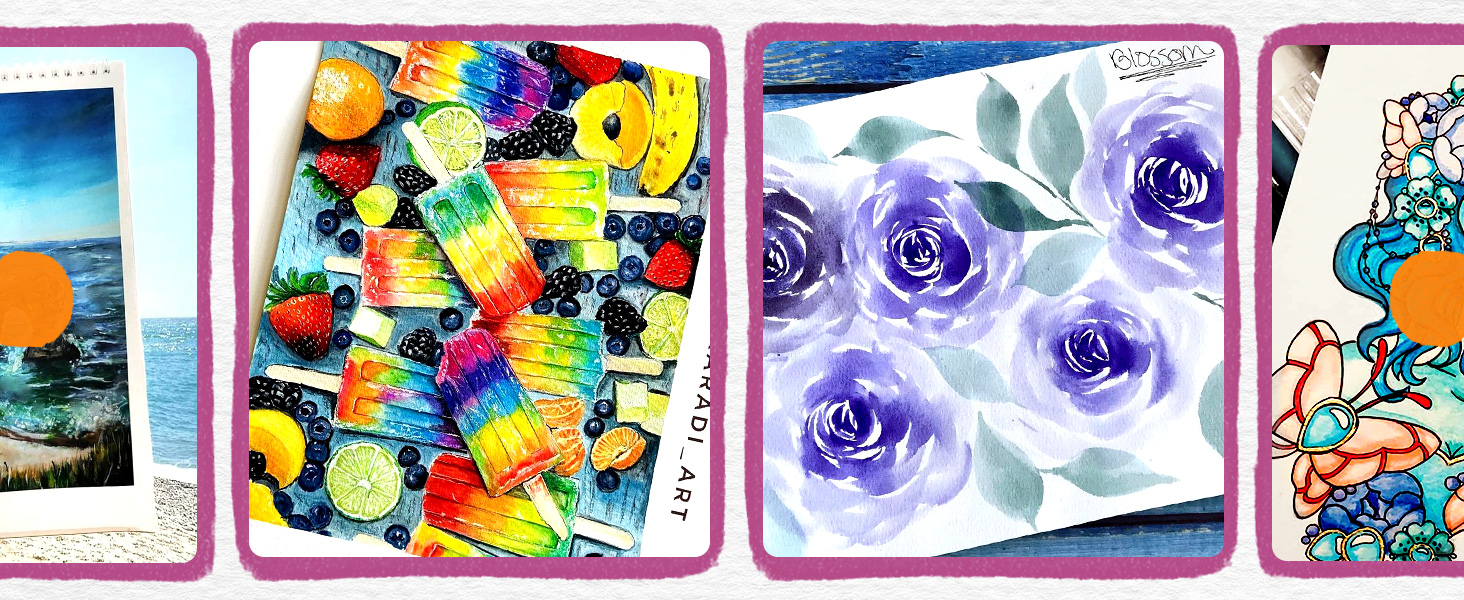 liquid watercolor paint