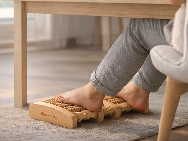 Acupuncture slippers provide natural relief for foot pain, reducing stress and tension