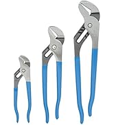 Channellock 3pc Straight Jaw Groove Joint Pliers Set - 12