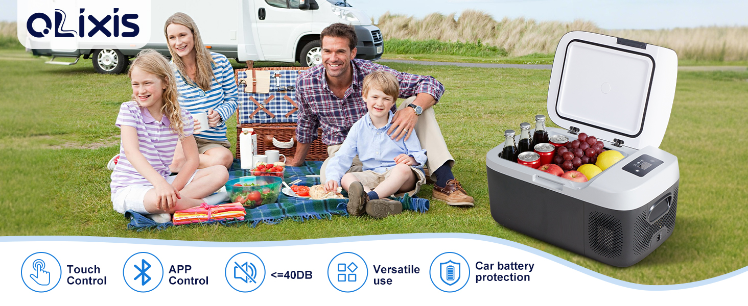 OLIXIS Portable Car Refrigerator