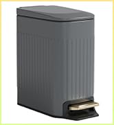 6L/1.6 Gallon Grey trash can