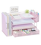 Desk Organizers Pink