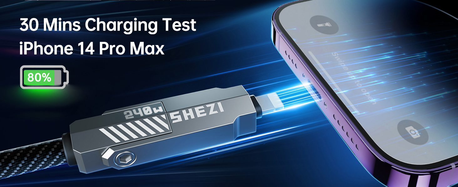 fast charging cable 240w