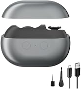 Blessource Electric Nail Clipper,2-in-1 Electric Nail Trimmer Polishing&amp;Fragments Storage with Le...