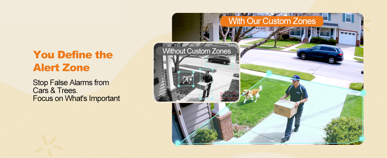 Custom Zones window camera