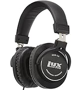 LyxPro HAS-10 Closed Back Over Ear Professional Studio Monitor and Mixing Headphones,Music Listen...