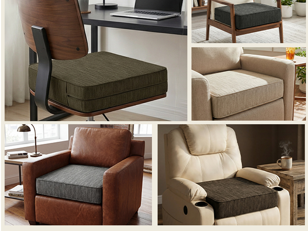 memory foam chair cushion recliner