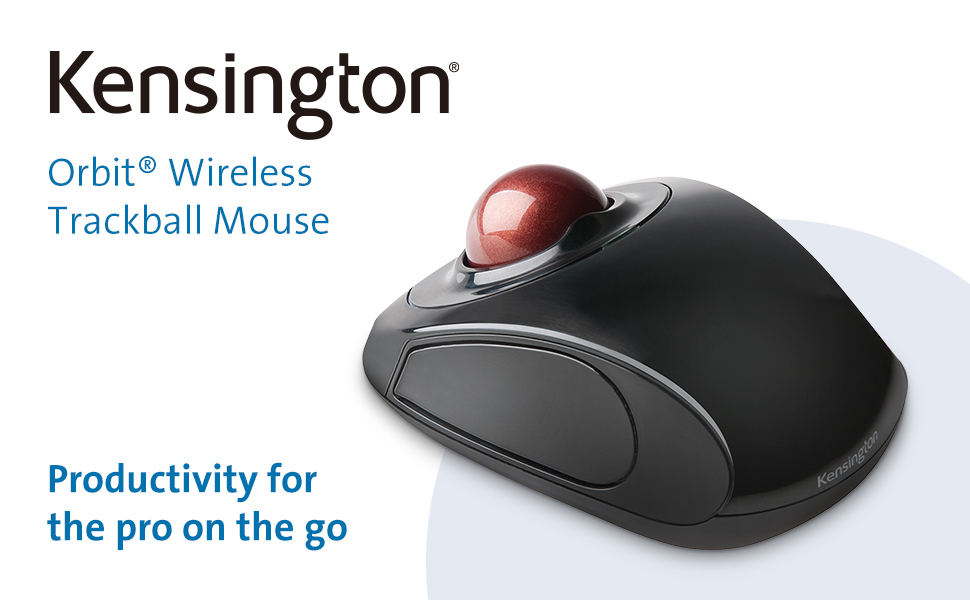 Orbit Wireless Trackball Mouse