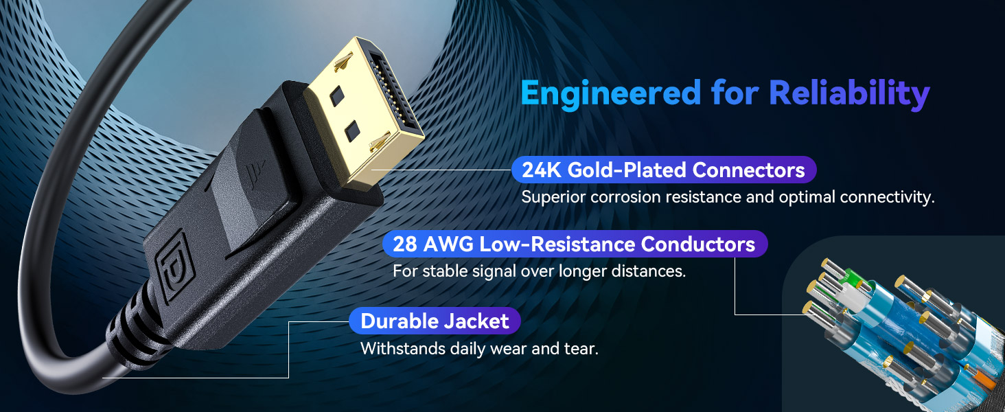 displayport cable TD3 DP80